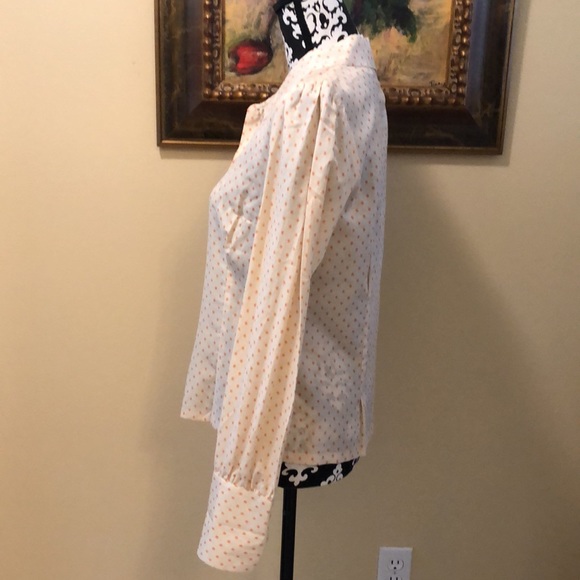 🐧Vintage Penguin Lightweight Cotton Silk long sleeve convert button cuffs blouse - Picture 8 of 13